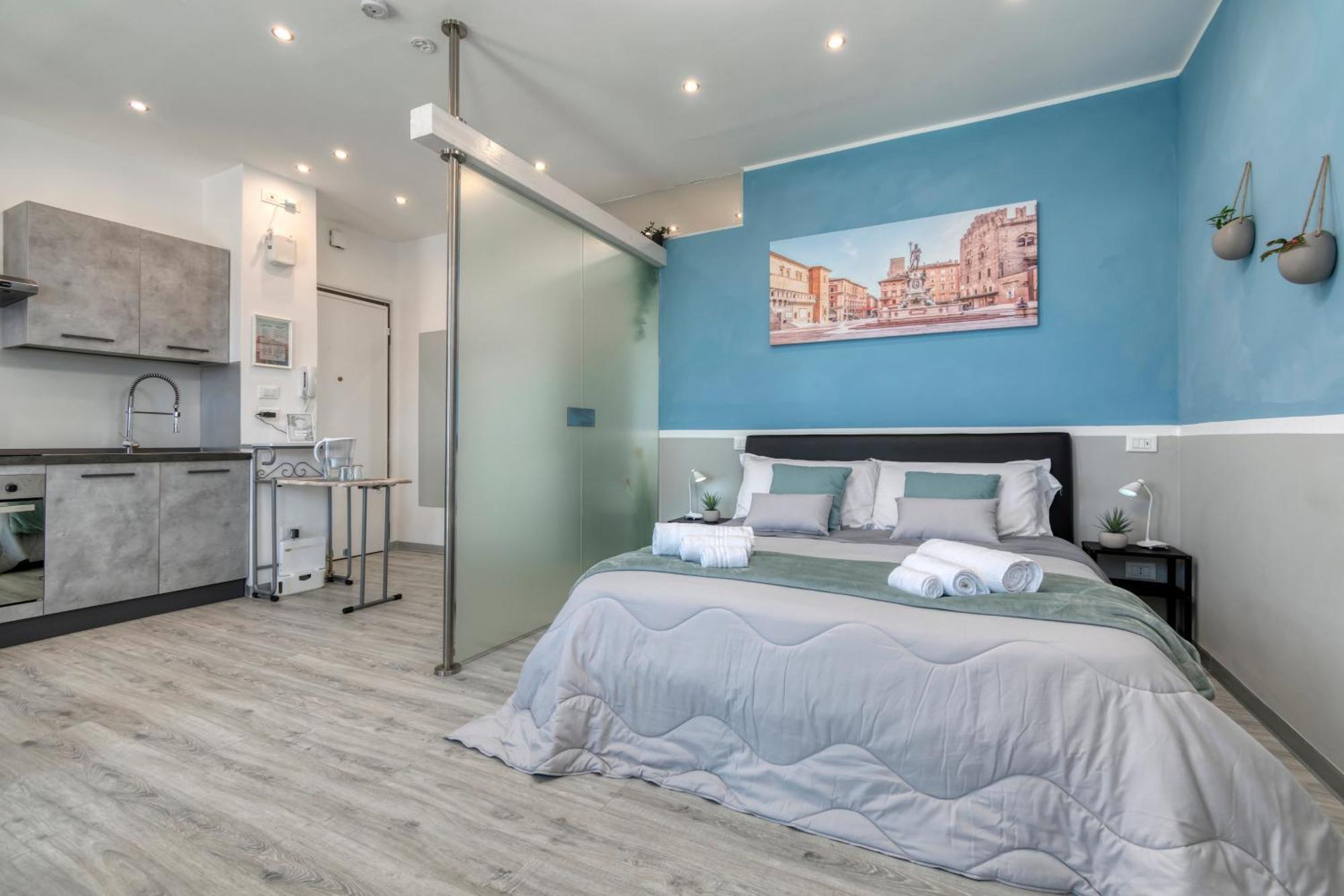 Front Station Apartment - Stazione Centrale Di Bologna Bagian luar foto